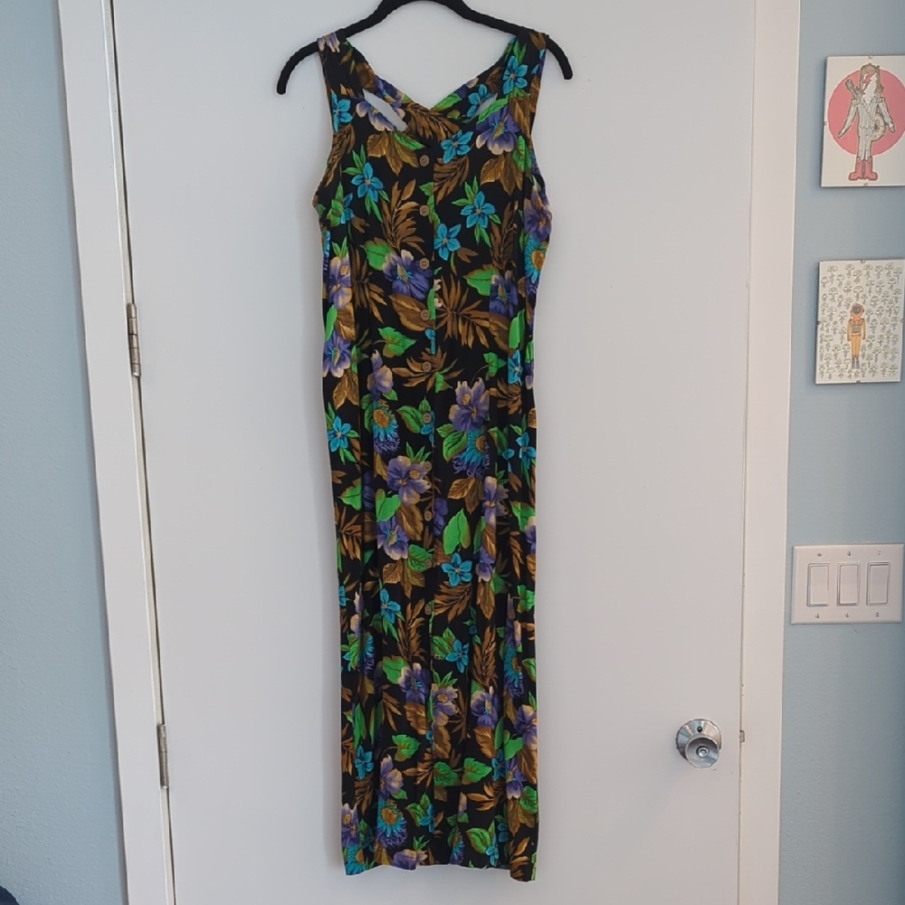 90sVINTAGE Erika Floral Dress